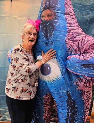 Mary K at Under the Sea Gala