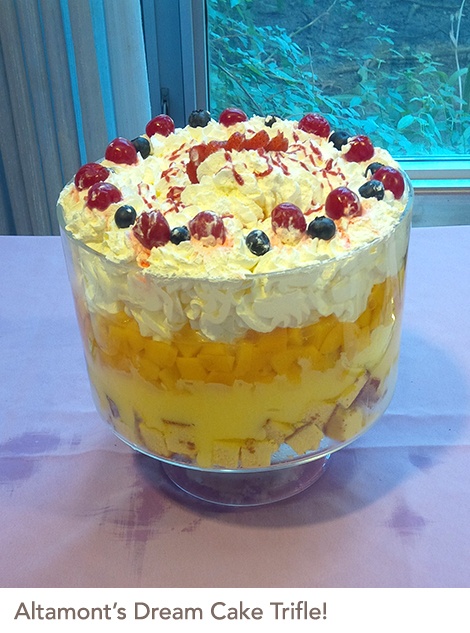 Altamont's Dream Cake Trifle