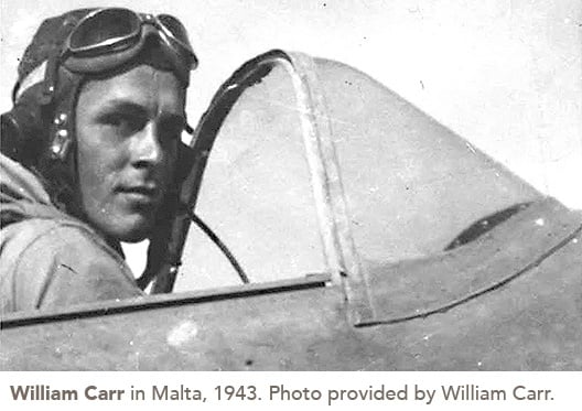 William Carr in Malta